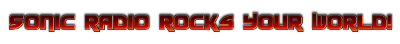 Sonic Radio.Rocks banner