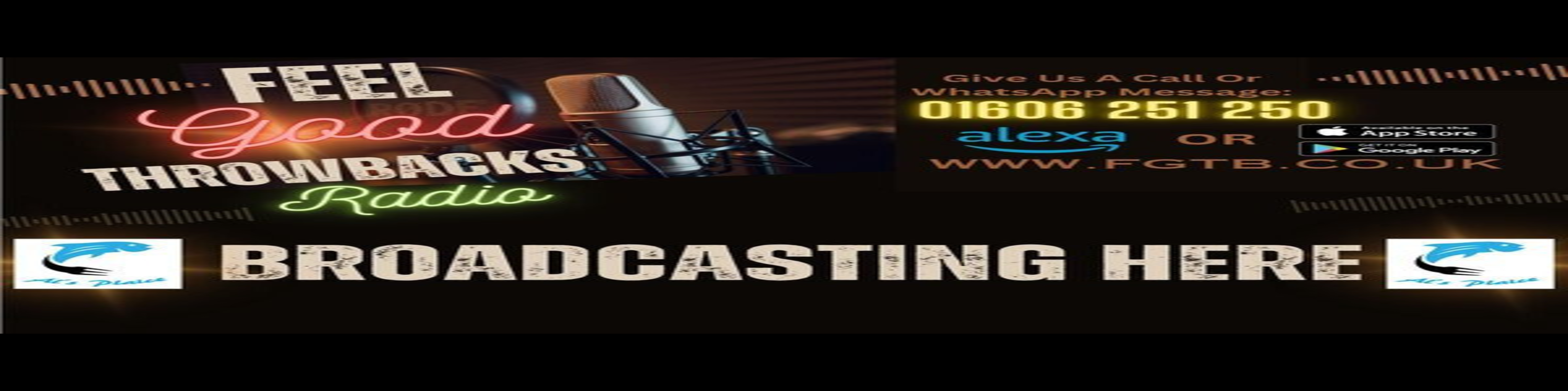 Feel Good ThrowBacks Radio banner